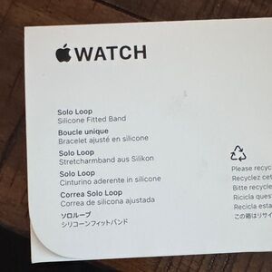 Apple Watch Silicone Band - White